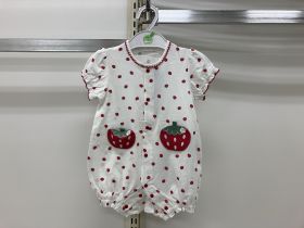 Grenouillère préformée - Fraises