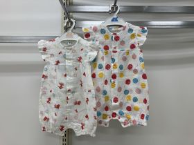 Barboteuse toile sans manches
