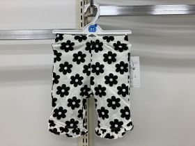 Short en maille - Fleurs