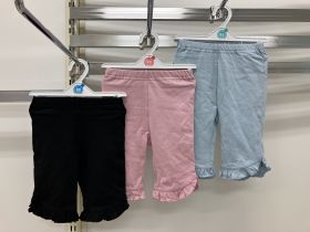 Short en maille - Volants