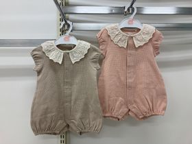 Grenouillère pieds fermés - Gaufré