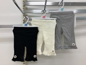 Short en maille - Volants