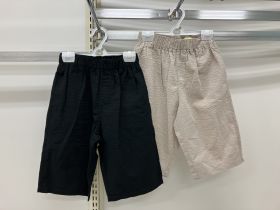 Short en toile - Seersucker
