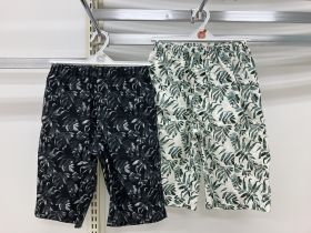 Short en toile - Imprimé all-over