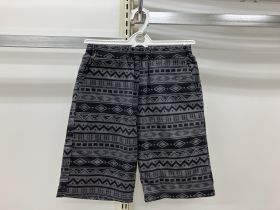 Short en maille - Rayures