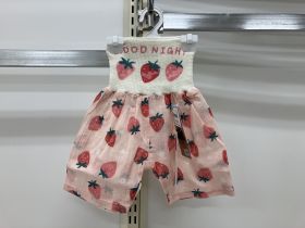 Pyjama bas + haut - Fraises